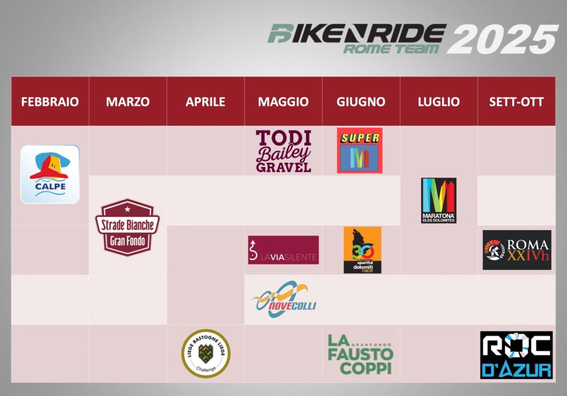 Calendario Eventi Bike And Ride